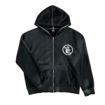 Hellstar Black Zip Up Hoodie