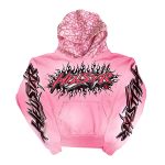 Pink Hellstar Brain washed Hoodie