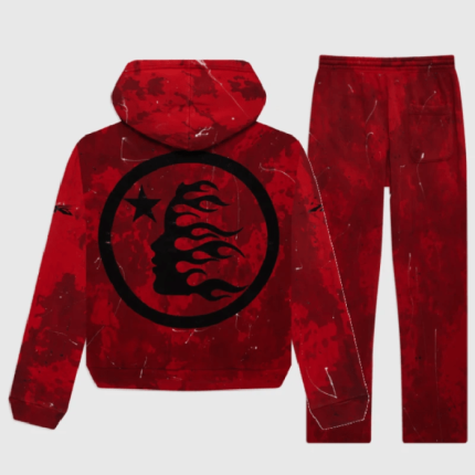 Hellstar Red Sports Tracksuit