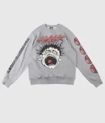 Hellstar Grey Studios Records Sweatshirt