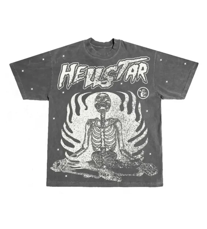 Inner Peace Tee Hellstar Grey