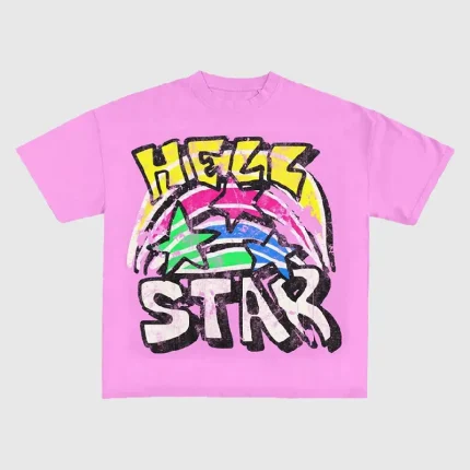 Pink Hellstar Shirt Embo