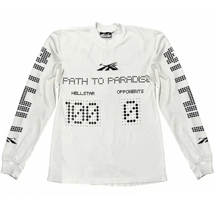 Hellstar Scoreboard L/S T-shirt White