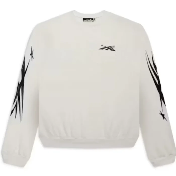 Hellstar Crewneck White Sports