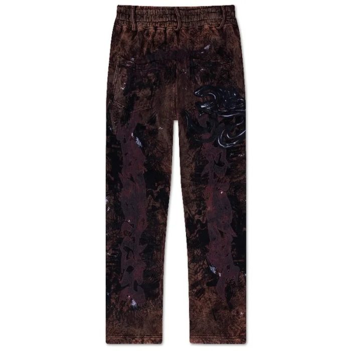 Hellstar Graffiti Sweatpant Brown