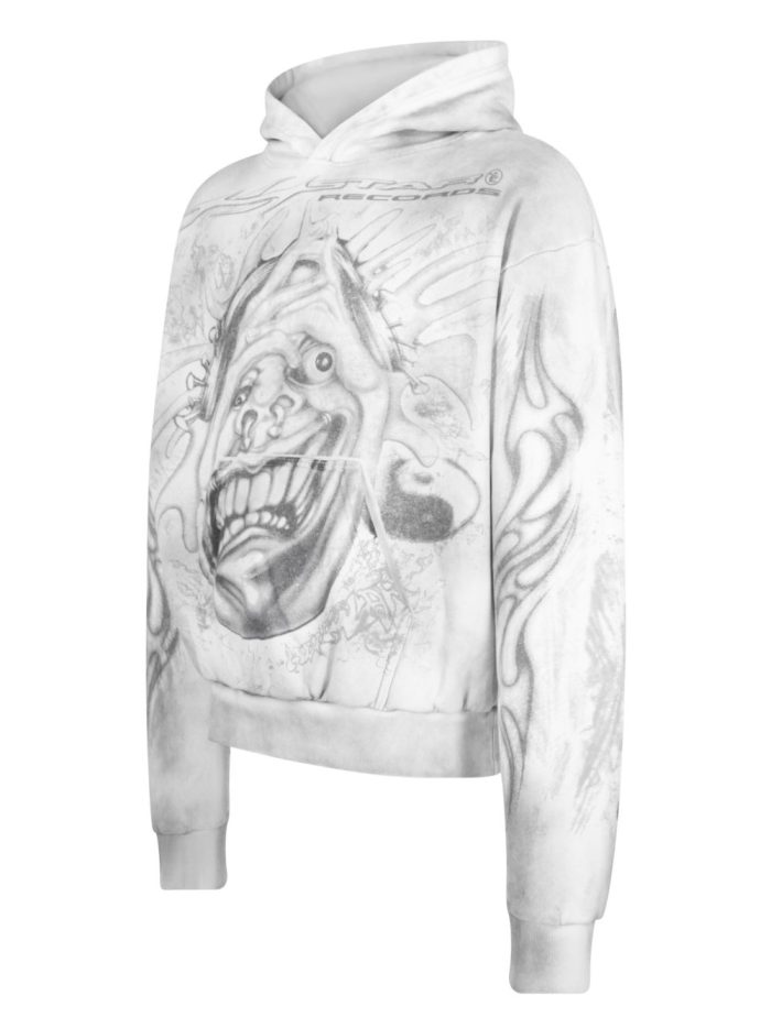 Hellstar Records White hoodie