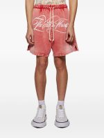 Hellstar Text Print Shorts