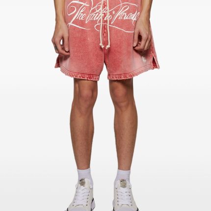 Hellstar Text Print Shorts