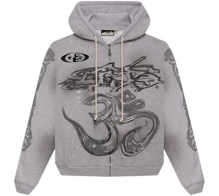 Hellstar Yoga Grey Hoodie