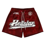 Hellstar Red Graphic Casual Short