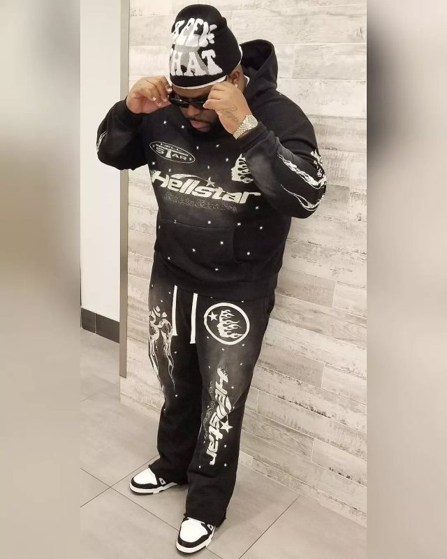 Hellstar Racer Tracksuit Vintage Black