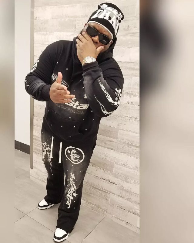 Hellstar Racer Tracksuit Vintage Black