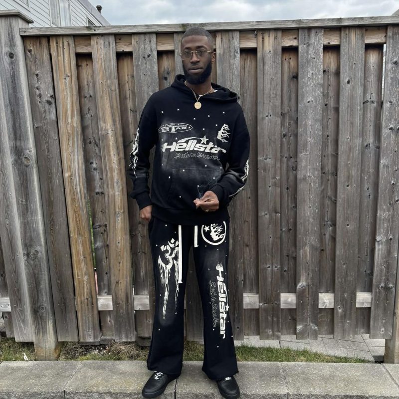 Hellstar Racer Tracksuit Vintage Black
