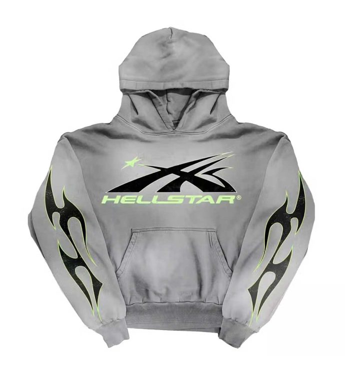 Hellstar Sport Logo Faded Grey