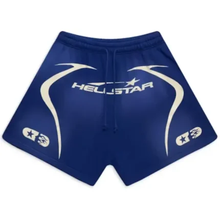 Hellstar Warm Up Shorts Blue [Capsule 10]